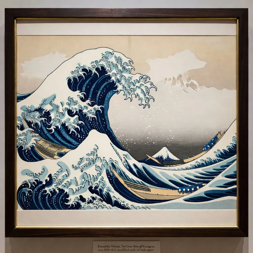 Hokusai Great Wave ukiyo-e