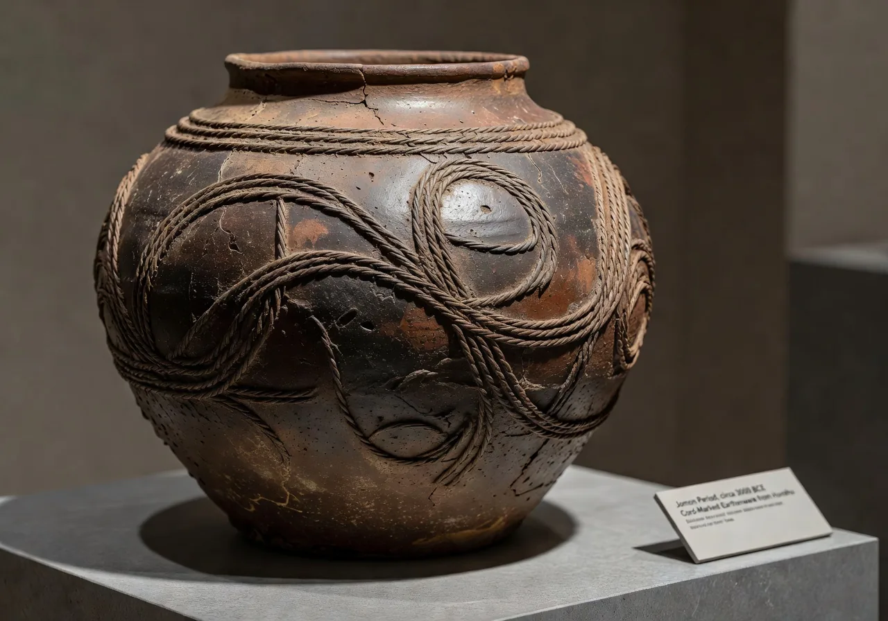 Jomon pottery artifact